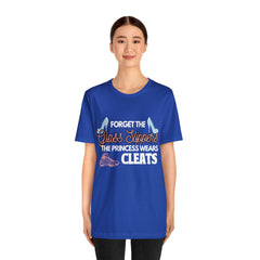 Soccer Princess Wears Cleats Shirt | Soccer Girl Women T-Shirt
