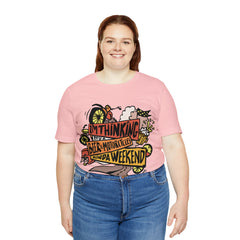 Beer and Motorcycle Shirt | Drink Beer Unisex T-Shirt
