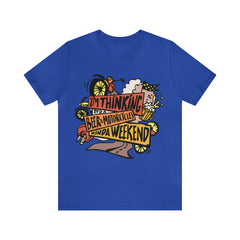 Beer and Motorcycle Shirt | Drink Beer Unisex T-Shirt