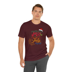 Merry Sunny July Shirt | Christmas in July Statement T-Shirt