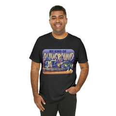 Tractor Farmer Playground Shirt | Tractor Enthusiast Unisex T-Shirt
