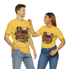 Beer and Motorcycle Shirt | Drink Beer Unisex T-Shirt