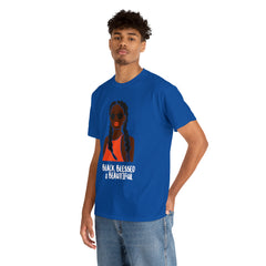 Black Blessed And Beautiful Shirt | Empowered & Beautiful Cotton T-shirt