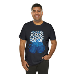 Beer Season Blue Shirt | Drink Beer Unisex T-Shirt