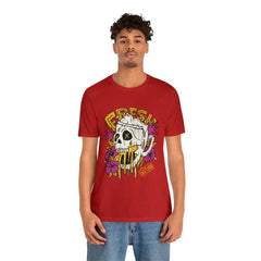 Fresh Beer Skull Shirt | Drink Beer Unisex T-Shirt