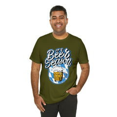 Beer Season Blue Shirt 2 | Drink Beer Unisex T-Shirt