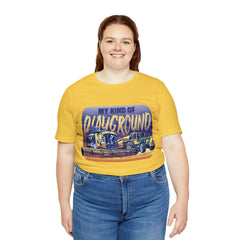 Tractor Farmer Playground Shirt | Tractor Enthusiast Unisex T-Shirt
