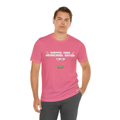 Highschool Survival Mode Shirt | Minecraft School Unisex T-Shirt