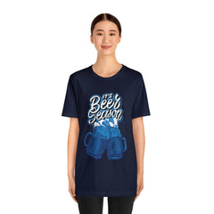 Beer Season Blue Shirt | Drink Beer Unisex T-Shirt