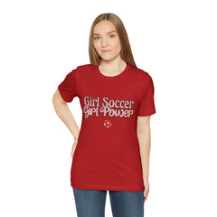 Girl Soccer Girl Power Shirt | Women Soccer T-Shirt