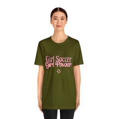 Girl Soccer Girl Power Shirt | Women Soccer T-Shirt