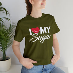 I Love My Sugar Shirt | Couple Love T-Shirt, Pair Girlfriend Boyfriend Matching Shirt