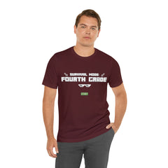 Fourth Grade Survival Mode | Minecraft Unisex T-Shirt