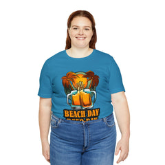 Beer Day Beach Day Shirt | Drink Beer Unisex T-Shirt