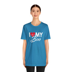 I Love My Boo Shirt | Couple Love T-Shirt, Pair Girlfriend Boyfriend Matching Shirt
