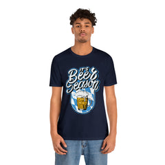 Beer Season Blue Shirt 2 | Drink Beer Unisex T-Shirt