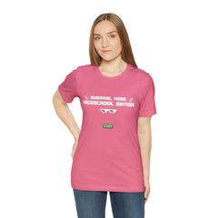 Highschool Survival Mode Shirt | Minecraft School Unisex T-Shirt