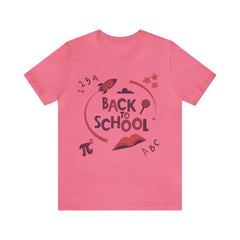 Back to School Subjects Shirt | Back to School Rocket Unisex T-Shirt