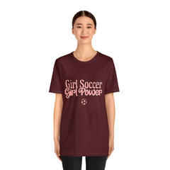 Girl Soccer Girl Power Shirt | Women Soccer T-Shirt