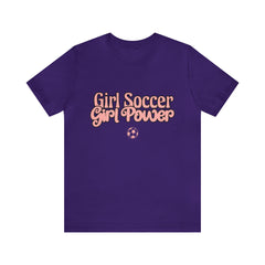Girl Soccer Girl Power Shirt | Women Soccer T-Shirt