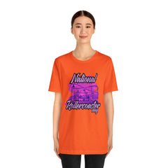 National Rollercoaster Day Pink Shirt | Carnival Ride T-Shirt