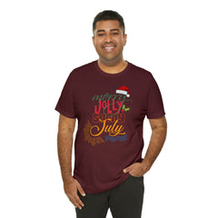 Merry Sunny July Shirt | Christmas in July Statement T-Shirt