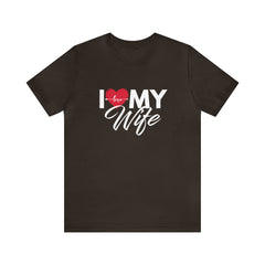 I Love My Wife Shirt | Couple Love T-Shirt, Pair Husband Wife Matching Shirt