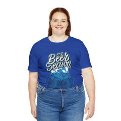 Beer Season Blue Shirt | Drink Beer Unisex T-Shirt