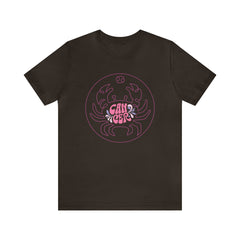 Cancer Crab Zodiac Graphics Shirt | Zodiac Sign Statement T-Shirt