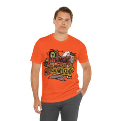 Beer and Motorcycle Shirt | Drink Beer Unisex T-Shirt