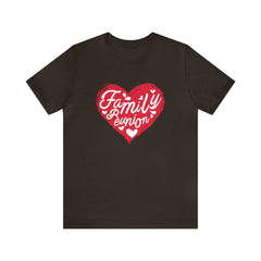 Family Reunion Heart Shirt | Family Love Unisex T-Shirt