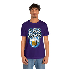 Beer Season Blue Shirt 2 | Drink Beer Unisex T-Shirt