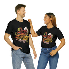Beer and Motorcycle Shirt | Drink Beer Unisex T-Shirt