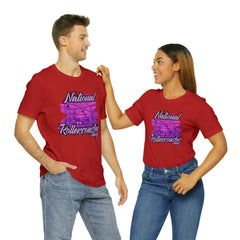 National Rollercoaster Day Pink Shirt | Carnival Ride T-Shirt