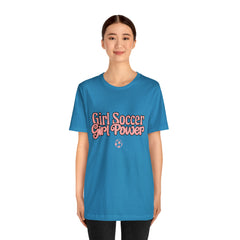 Girl Soccer Girl Power Shirt | Women Soccer T-Shirt