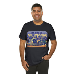 Tractor Farmer Playground Shirt | Tractor Enthusiast Unisex T-Shirt