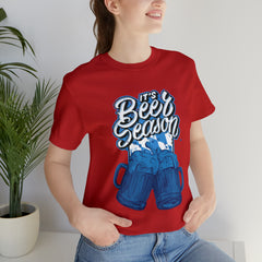 Beer Season Blue Shirt | Drink Beer Unisex T-Shirt