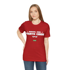 Fourth Grade Survival Mode | Minecraft Unisex T-Shirt