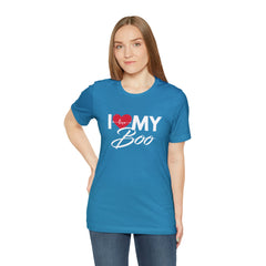 I Love My Boo Shirt | Couple Love T-Shirt, Pair Girlfriend Boyfriend Matching Shirt