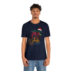 Merry Sunny July Shirt | Christmas in July Statement T-Shirt