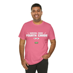 Fourth Grade Survival Mode | Minecraft Unisex T-Shirt