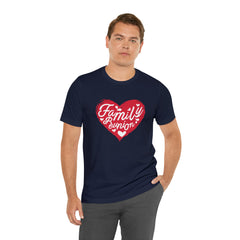 Family Reunion Heart Shirt | Family Love Unisex T-Shirt