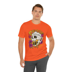 Fresh Beer Skull Shirt | Drink Beer Unisex T-Shirt