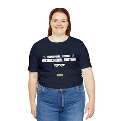 Highschool Survival Mode Shirt | Minecraft School Unisex T-Shirt