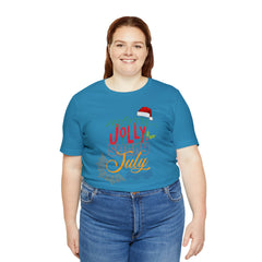 Merry Sunny July Shirt | Christmas in July Statement T-Shirt