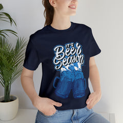 Beer Season Blue Shirt | Drink Beer Unisex T-Shirt