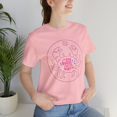 Cancer Crab Zodiac Graphics Shirt | Zodiac Sign Statement T-Shirt