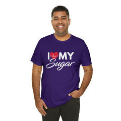 I Love My Sugar Shirt | Couple Love T-Shirt, Pair Girlfriend Boyfriend Matching Shirt