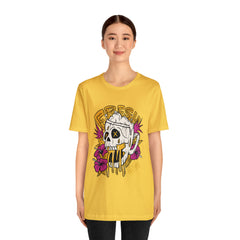 Fresh Beer Skull Shirt | Drink Beer Unisex T-Shirt