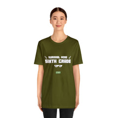 Sixth Grade Survival Mode Shirt | Minecraft School Unisex T-Shirt